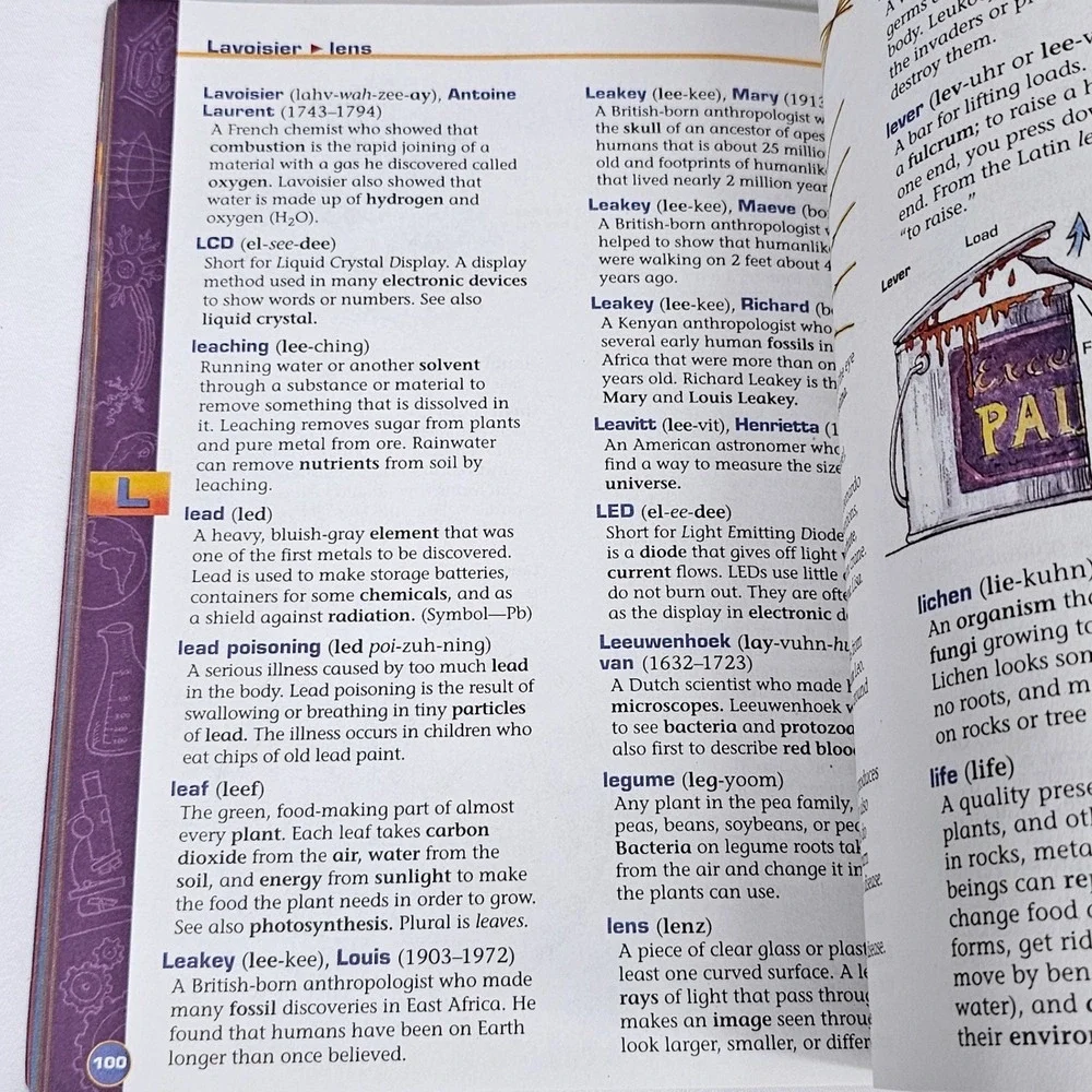 Scholastic Science Dictionary Melvin Berger Hannah Bonner STEM‎ Reference Book